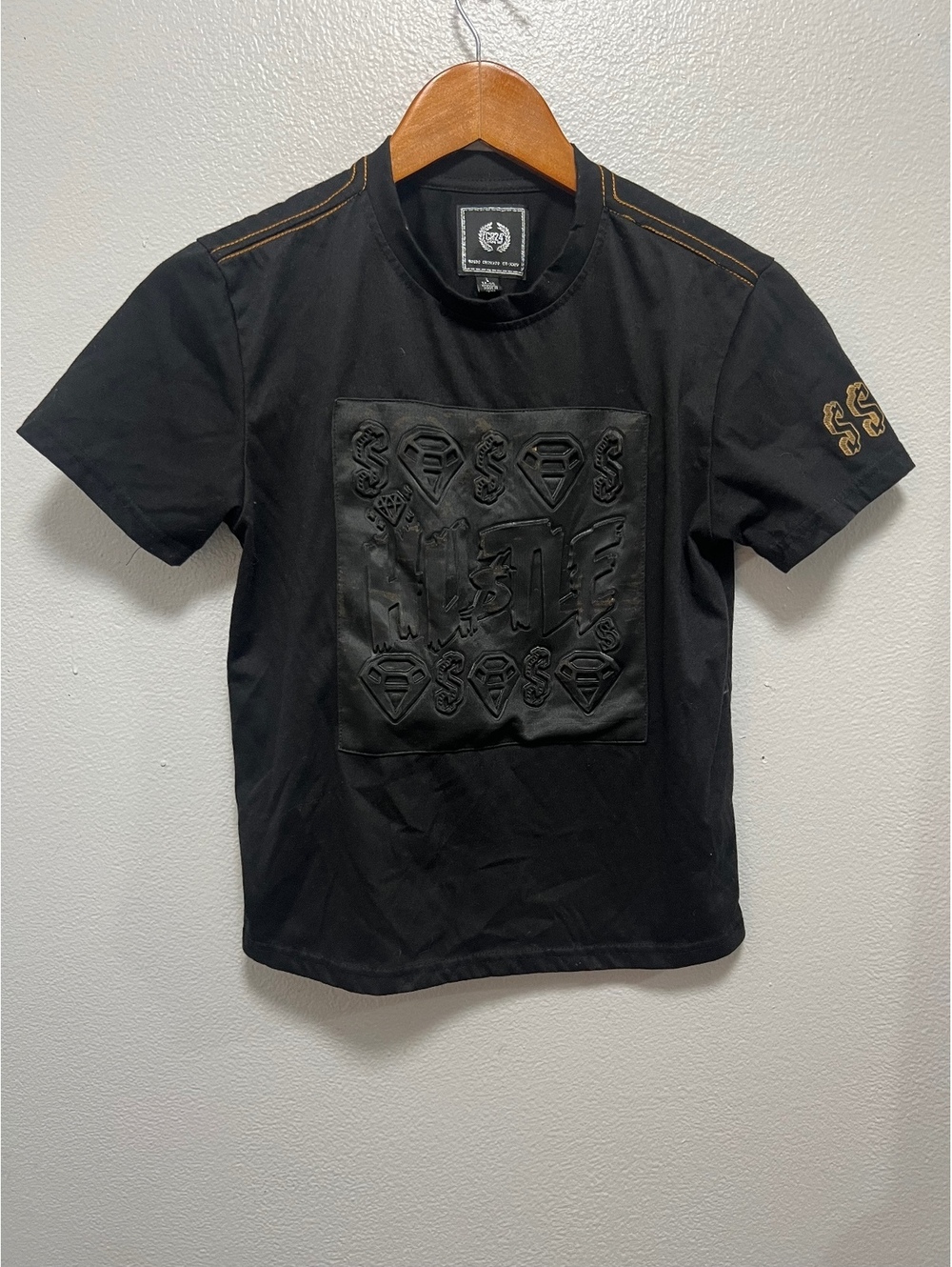 CR24 Chrome Edge Hustle Diamond Graphic Tee Boys 14/16